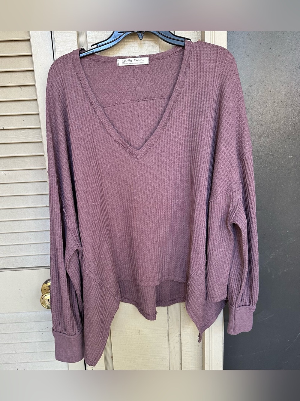 We The Free by Free People Flowy Blouse Size Small